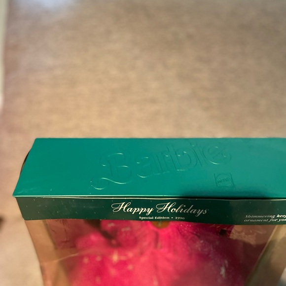 Mattel Barbie 4543  1990 Happy Holidays African American Doll Vintage - Picture 10 of 10